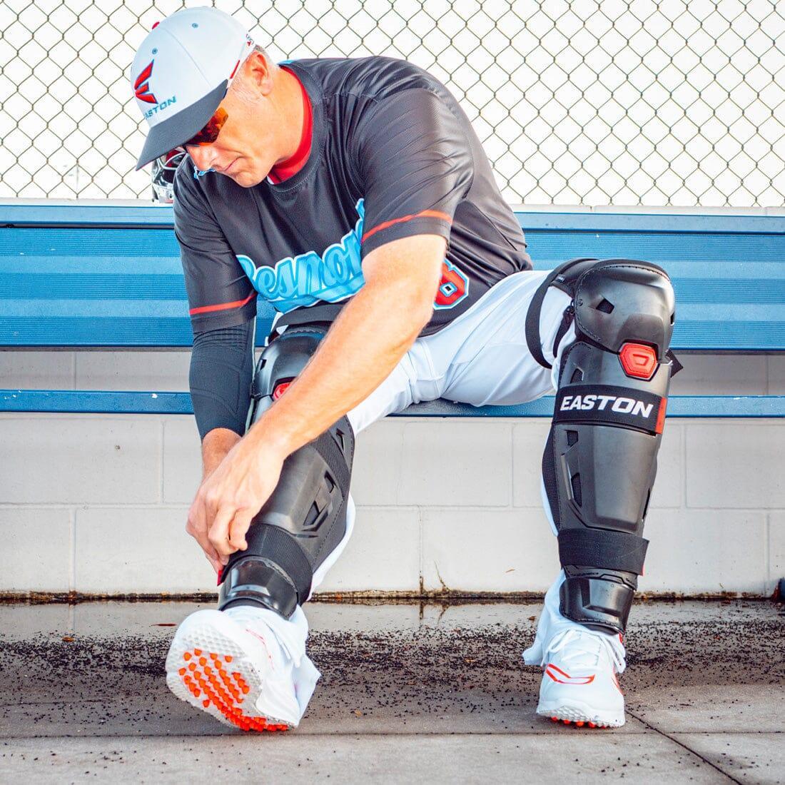 Easton Hellcat Slowpitch Fielding Leg Guards: EHCATL - Image 7